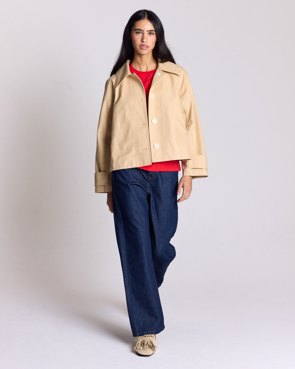 Trench Eva beige clair