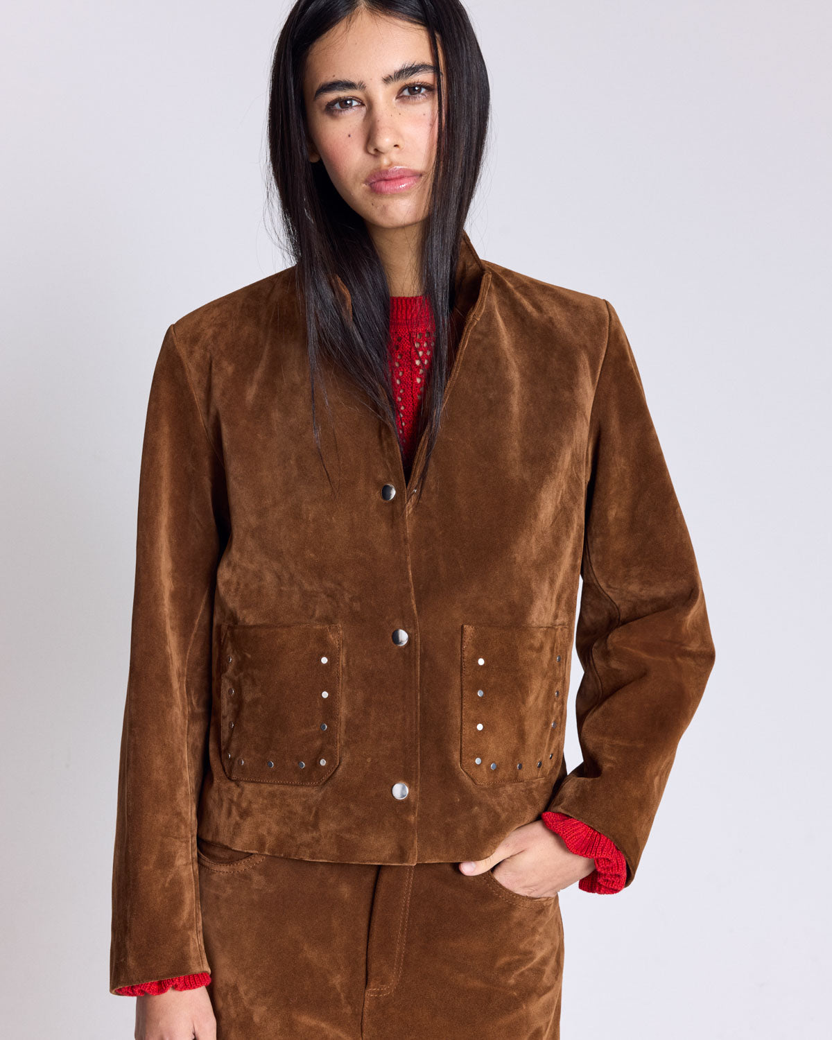 Veste Isolde noisette