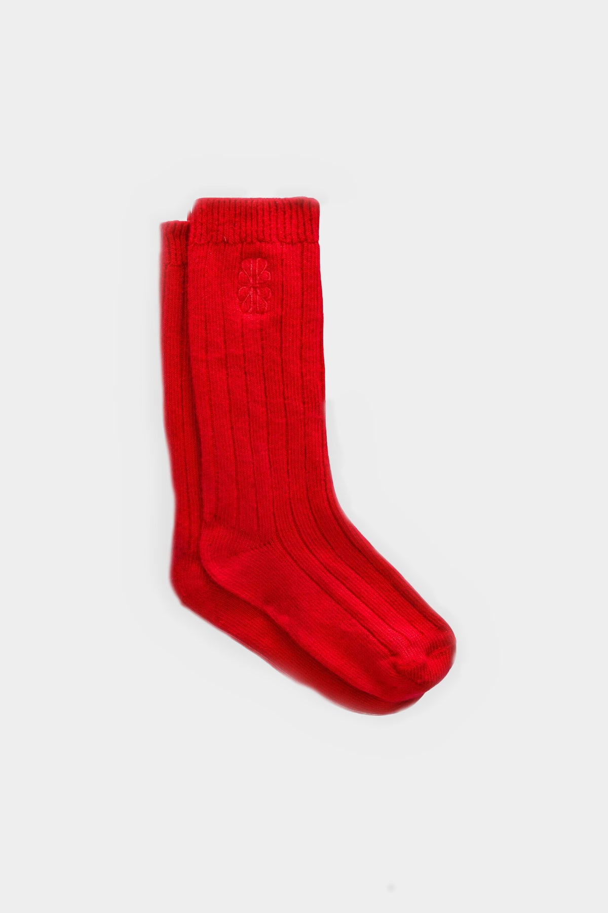 Chaussettes Felice rouge