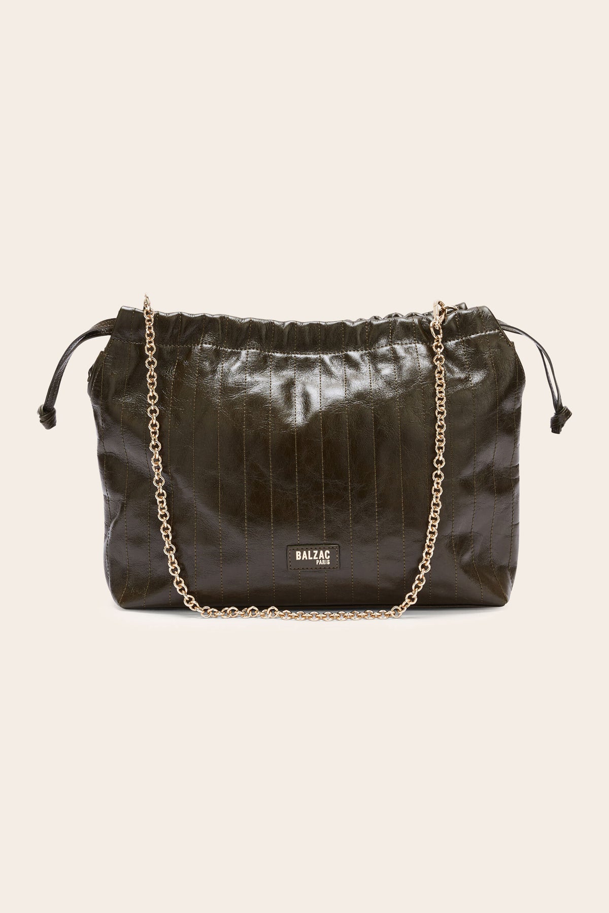 Sac Amaïa froissé kaki