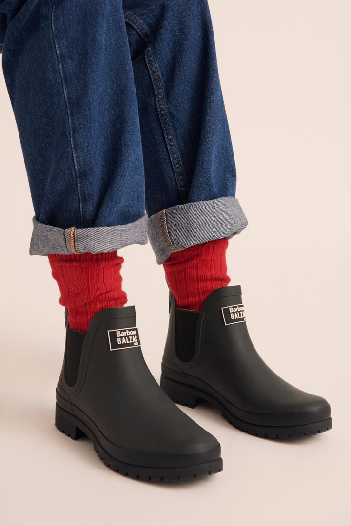 Bottines de pluie Aude kaki Barbour x BP