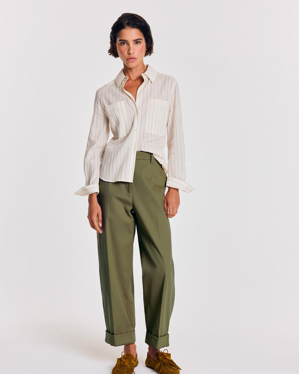 Pantalon Tristan kaki