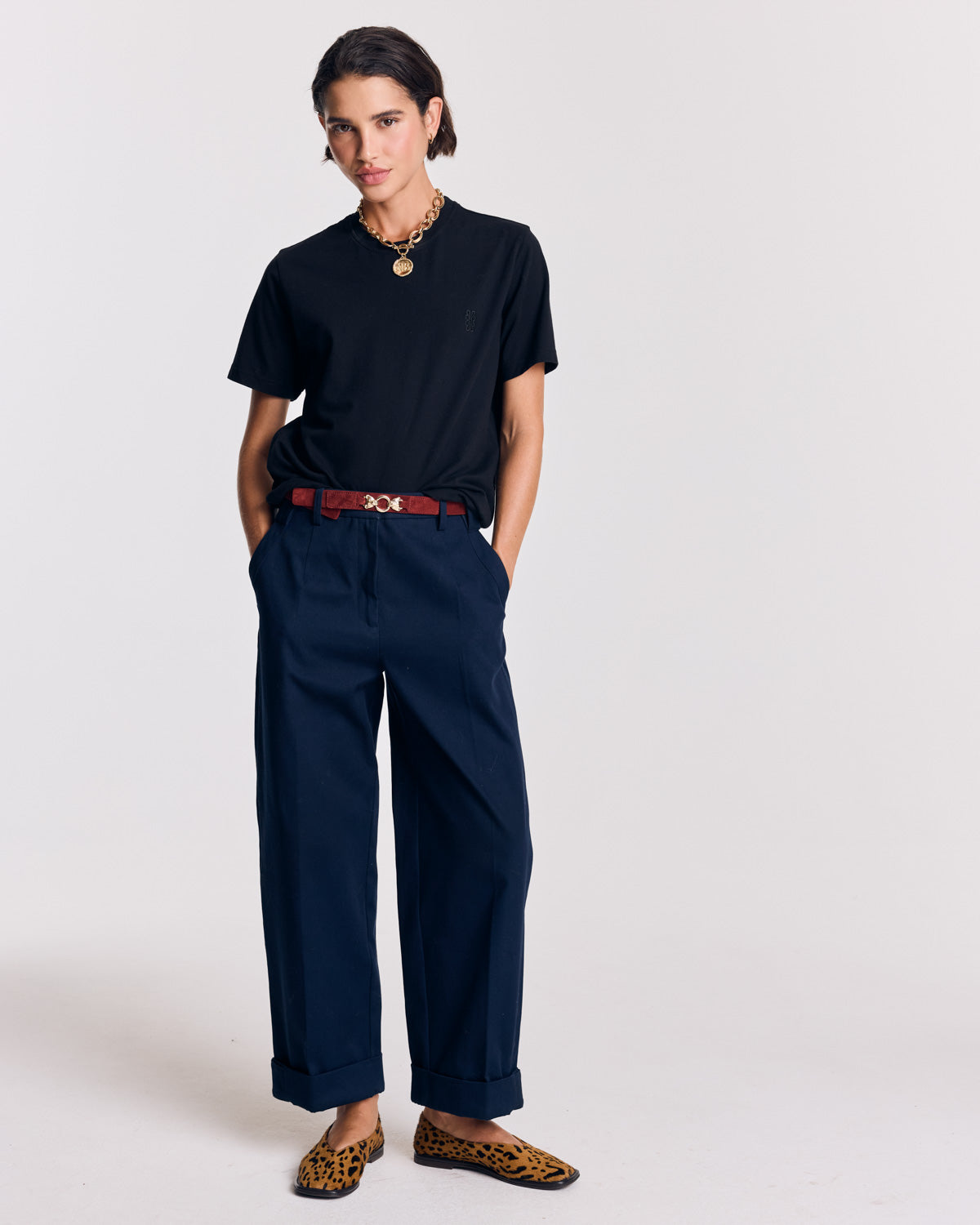 Pantalon Tristan bleu marine