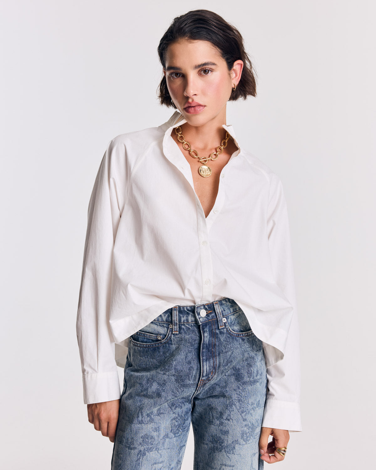 Chemise Suzon blanc naturel