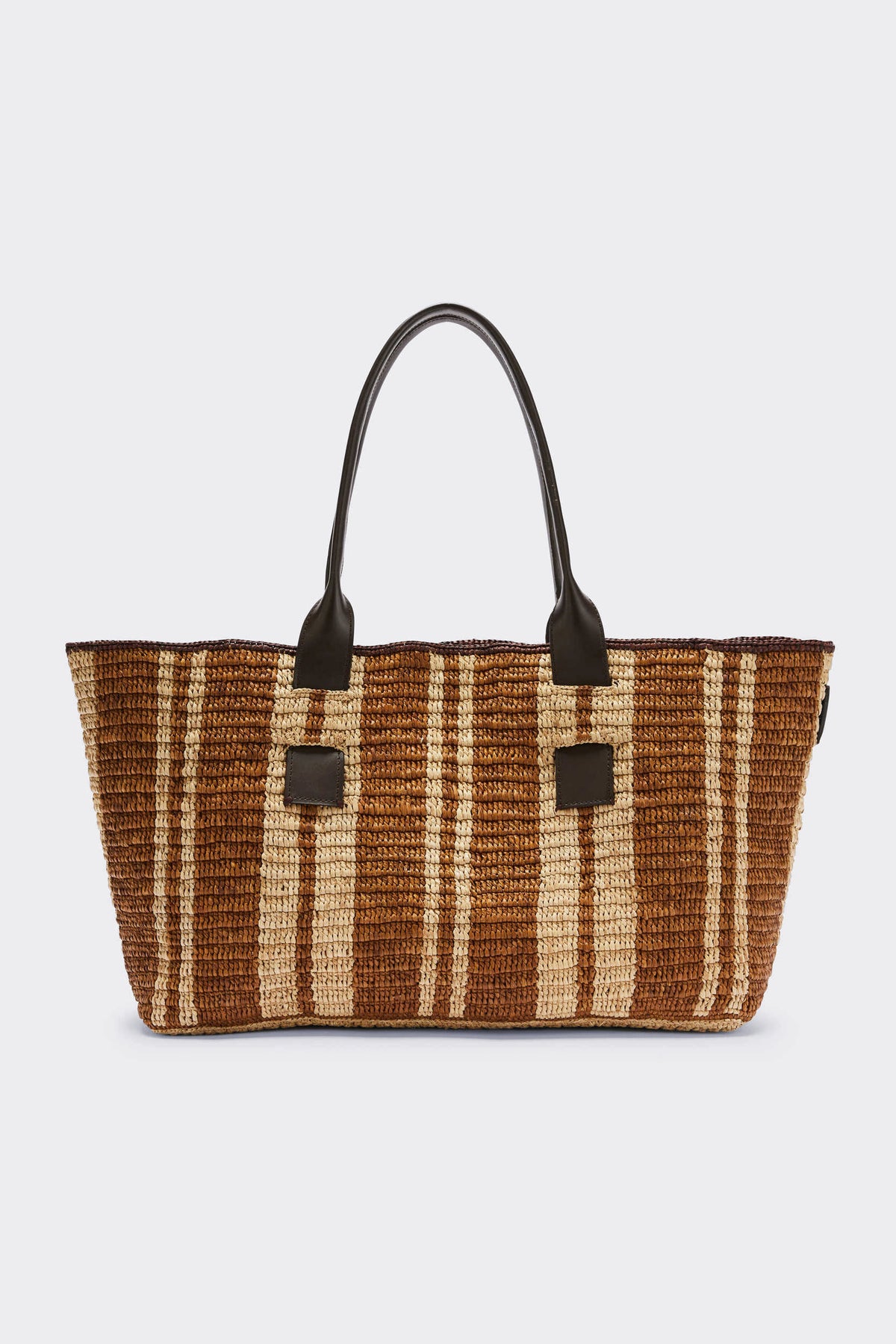 Panier Clément raphia et chocolat