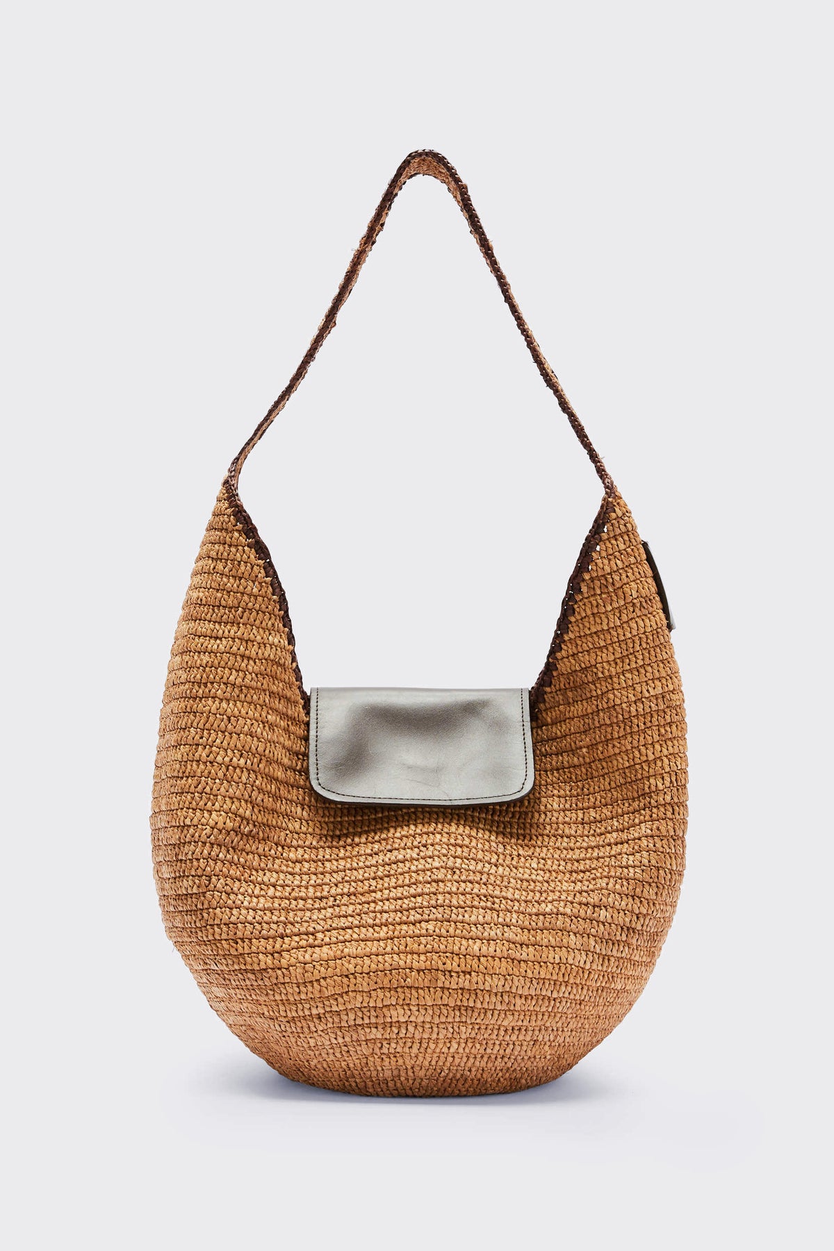 Panier Umbra raphia et chocolat